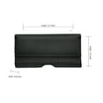 thumbnail image 4 of For Nokia HMD Vibe N159V Belt Clip Credit Card 7.0 Black Pouch Case Phone Cover - (Large), 4 of 7