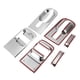 thumbnail image 4 of Juego de 6 manijas de puerta ABS para Hyundai Grand Starex H1 2019, 4 of 8