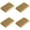 Coffee 4 Packs, variant on CozyFiel Natural Scrub Pad, 2 Pack Coconut Fiber Scouring Sponge for Kitchen and Bathroom, Brown
