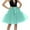 Mint Green, variant on DuoJiaJ Tutu Skirts Women A-Line Knee Length Layered Pleated Skirt Vintage Princess Puffy Skirt,Gold One Size