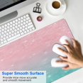 thumbnail image 4 of Stay Positive and Game On: Golden Mousepad - Large, Non-Slip Rubber Base, Stitched Edges - Waterproof Mat Ideal for Work, Office, and Home use, 4 of 7