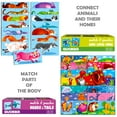 thumbnail image 6 of QUOKKA 5X MEGASET Puzzles for Toddlers 3-5 - Matching Games for Kids - Numbers & Animals &Opposites, 6 of 8