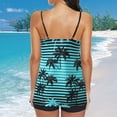 thumbnail image 2 of Aayomet High Waisted Bikini Bottom 2023 Split Swimsuit Women Tankini Skirt Women Swimsuit,Blue 5XL, 2 of 5