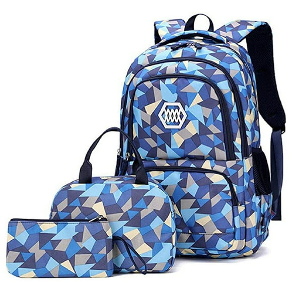 Mochila Escolar HAPPY Set 3 Pcs | Mochila De Viaje Porta Laptop| Set Lonchera, Lapicera & Mochila | Resistente a salpicaduras… MIMA 2 Casual