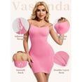 thumbnail image 5 of Vaslanda Shapewear Slip Dress for Women Under Dress Seamless Tummy Control Slip Dress, 5 of 6