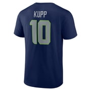 Men's Cooper Kupp College Navy Seattle Seahawks Icon Name & Number T-Shirt