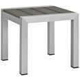 thumbnail image 6 of Pemberly Row 2-Piece Modern Aluminum Outdoor Set in Silver/Gray, 6 of 7