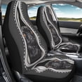 thumbnail image 4 of FOR U DESIGNS Pug Dog Print 2 Pcs Car Seat Cover Scratch-Resistant Seat Protectors Lightweight Car Accessories Auto Front Seats Protector Fit Vehicle Sedan Truck SUV, 4 of 7