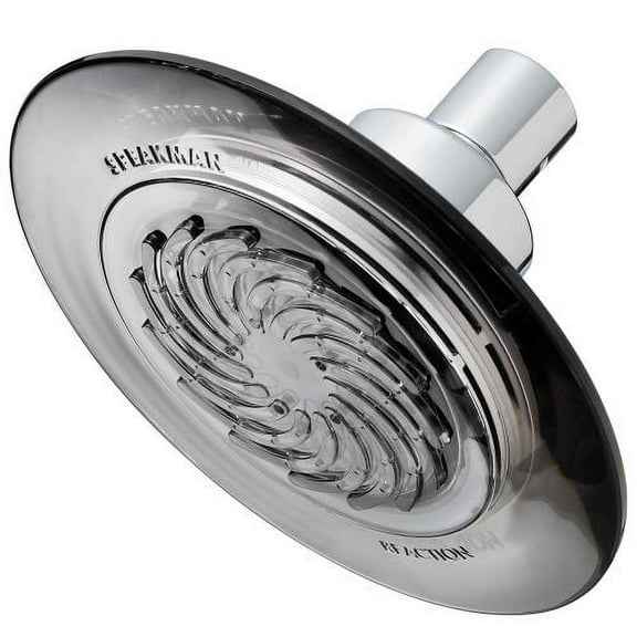 Speakman Reaction Single Function Fixed Shower Head, 2.5 GPM, Smokey Gray