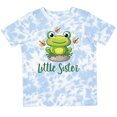 thumbnail image 3 of Inktastic Little Sister Frog Girls Toddler T-Shirt, 3 of 5
