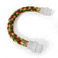 thumbnail image 5 of Cuerda para masticar pájaros, soporte de percha para pájaros de colores brillantes, algodón, 1 Uds., 5 of 5