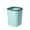 Light Blue, variant on Godderr Small Trash Cans Plastic Bathroom Wastebasket Square Garbage Can for Bedroom 8.27x10.63inch