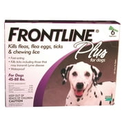 Frontline Plus For Dogs 45 To 88 Lb 6 Pk
