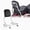 Chrome, variant on TCMT Standard Height Sissy Bar Upright with Backrest Pad Fits for Harley 2018-2025 Softail Street Bob FLDE FLHC FLHCS, Black