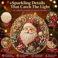 thumbnail image 4 of Christmas Pearl Diamond Art Hanging Ornament Kit, DIY Holiday Acrylic Suncatcher Decor, Christmas Window Wall Pendant, Handmade Craft Gift for Adults & Beginners (Santa), 4 of 8