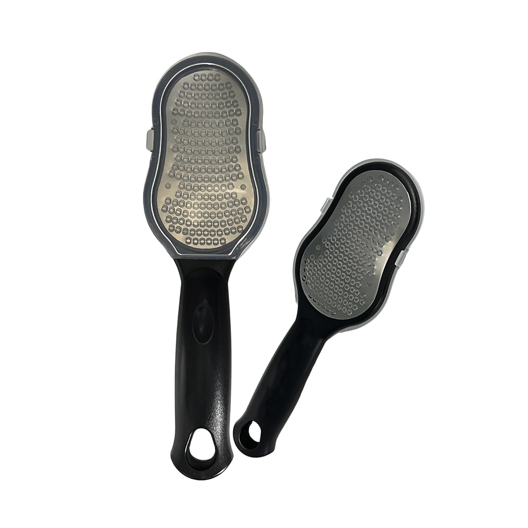Ebo Foot Scraper Callus Remover Pedicure Heel Grater Stainless Steel File Foot Scrubber for