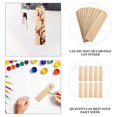 thumbnail image 3 of 10pcs DIY Wooden Craft Bookmarks Craft Making Bookmarks Reading Bookmarks, 3 of 4