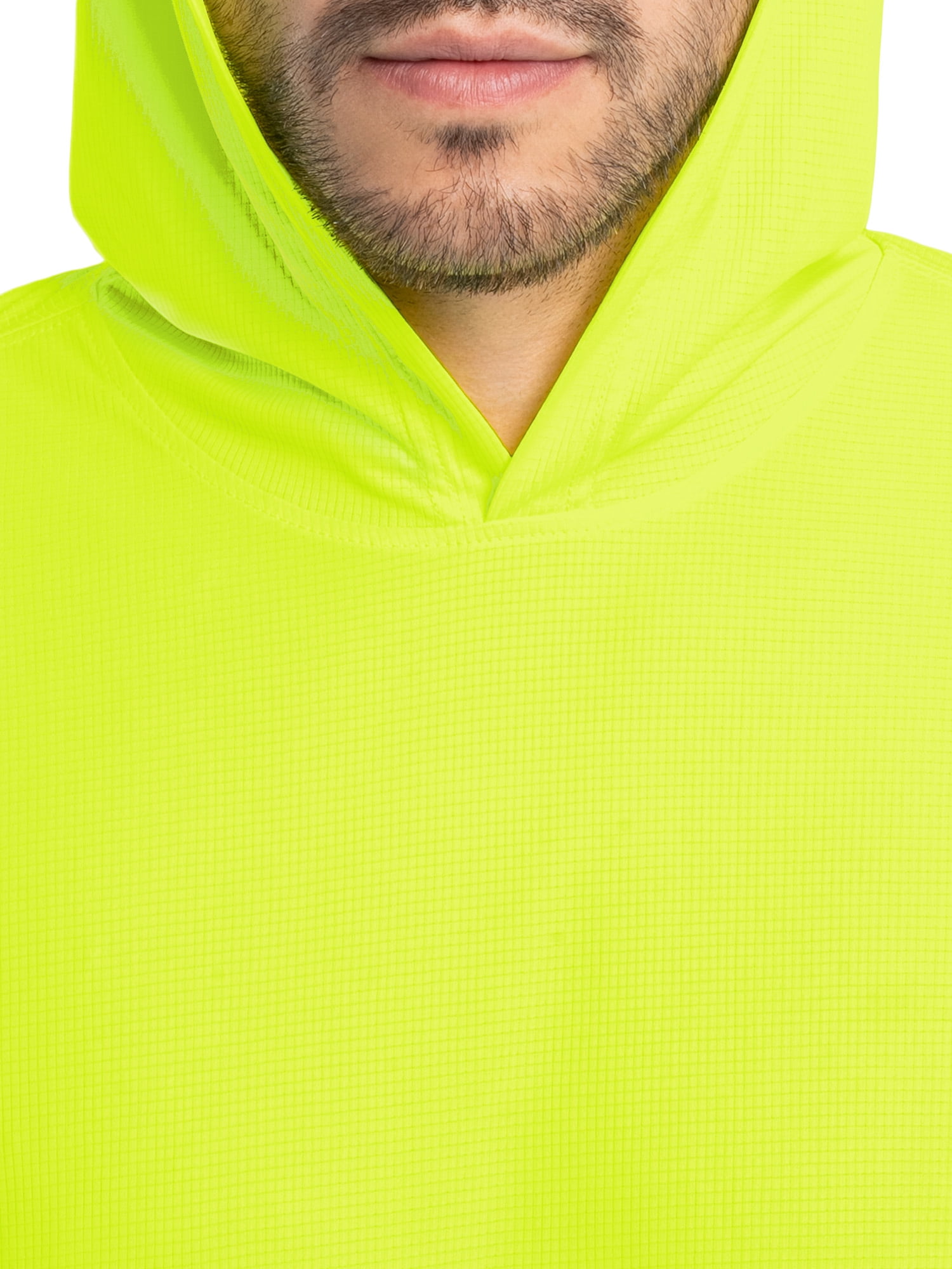 Wrangler Workwear Men’s Performance Knit Ripstop Hoodie with Sun Protection, Size S-3XL