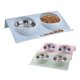 thumbnail image 5 of Cuenco de alimentación para mascotas, cuencos dobles para perros, cuencos dobles de acero inoxidable para mascotas, para un funcionamiento suave del perro, 5 of 10