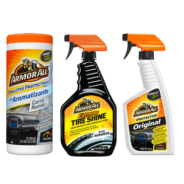 PROTECTOR INTERIORES, SPRAY BRILLO LLANTA, TOLLITA ARMOR ALL ARMOR ALL Sr621sw
