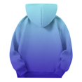 thumbnail image 6 of LRen Hoodies for Girls Cute Oversized Gradient Pullover Hooded Sweatshirts Long Sleeve Preppy Trendy Fall Winter Clothes Size 5-16 Years, 6 of 6