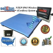 NEW NTEP Floor scale 48" x 60" (4' x 5') Wireless / cordless 2000 lbs x .5 lb