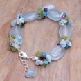 thumbnail image 2 of NOVICA Multi-gemstone beaded bracelet, 'Mermaid Treasure', 2 of 8