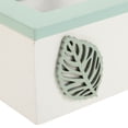 Wooden Tea Bag Organizer Box With Clear Lid 3 Compartments Tea Holder ...