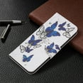 thumbnail image 4 of Galaxy A53 5G Case Cute Embossed Pattern Premium Leather Wallet Cover Flip Stand Credit Card Slots Pocket Holder Magnetic Closure Folio Case for Samsung Galaxy A53 5G, Group Butterfly, 4 of 8