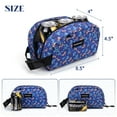 thumbnail image 4 of Freezable Lunch Bag,Freezable Snack Bag,Mini Cooler Bag for Travel/Work/School,Small Insulated Bag,Small Cooler Lunch Box with Ice Packs,Insulated Snack Bag,Freezable Snack Box with Handle Buckle, 4 of 4