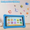 thumbnail image 6 of Kids Tablet, 7 inch Androrid 11 Toddler Tablet for Kids 2GB RAM 32GB ROM Tablets, Google Certificated, Bluetooth, WiFi, Dual Camera, Parental Control Tablet with Case, 6 of 7