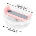 thumbnail image 3 of Clearance! 40 OZ Tumbler Lids, Skinny Tumbler Replacement Lid, Spill Proof Splashed Resistant Tumbler Replacement Cover, 3 of 3