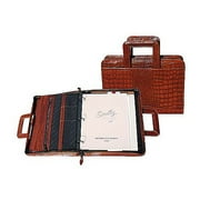 Scully Leather Zip Binder w/Drop Handles