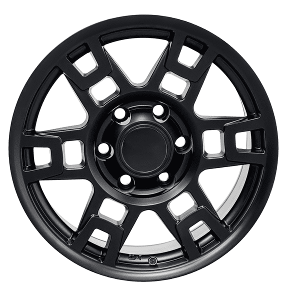 Toyota TRD Style Wheels 17x9 Matt Black Rims 1pc