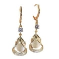 thumbnail image 1 of Magnetotherapy Earrings for Women - Lymphflow Magnetogen Zircon Jewelry Enhancing Health and Style, 1 of 3
