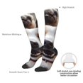 thumbnail image 5 of Bingfone Compression Socks for Women and Men Long Socks for Running Athletic Cycling Nurse-Realistic Cute Puppy, 5 of 8
