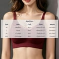 thumbnail image 3 of Qingpeng Womens Sports Yoga Bras Solid Color Push Up Seamless Supportive Adjustable Strap Wireless Mesh Everyday Bralettes, 3 of 6