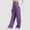 *Purple, variant on Binmer No Boundaries Women's Fleece Pants with Pockets, Drawstring High Waist Sweatpants, Women's Plus Navy,Size XXL