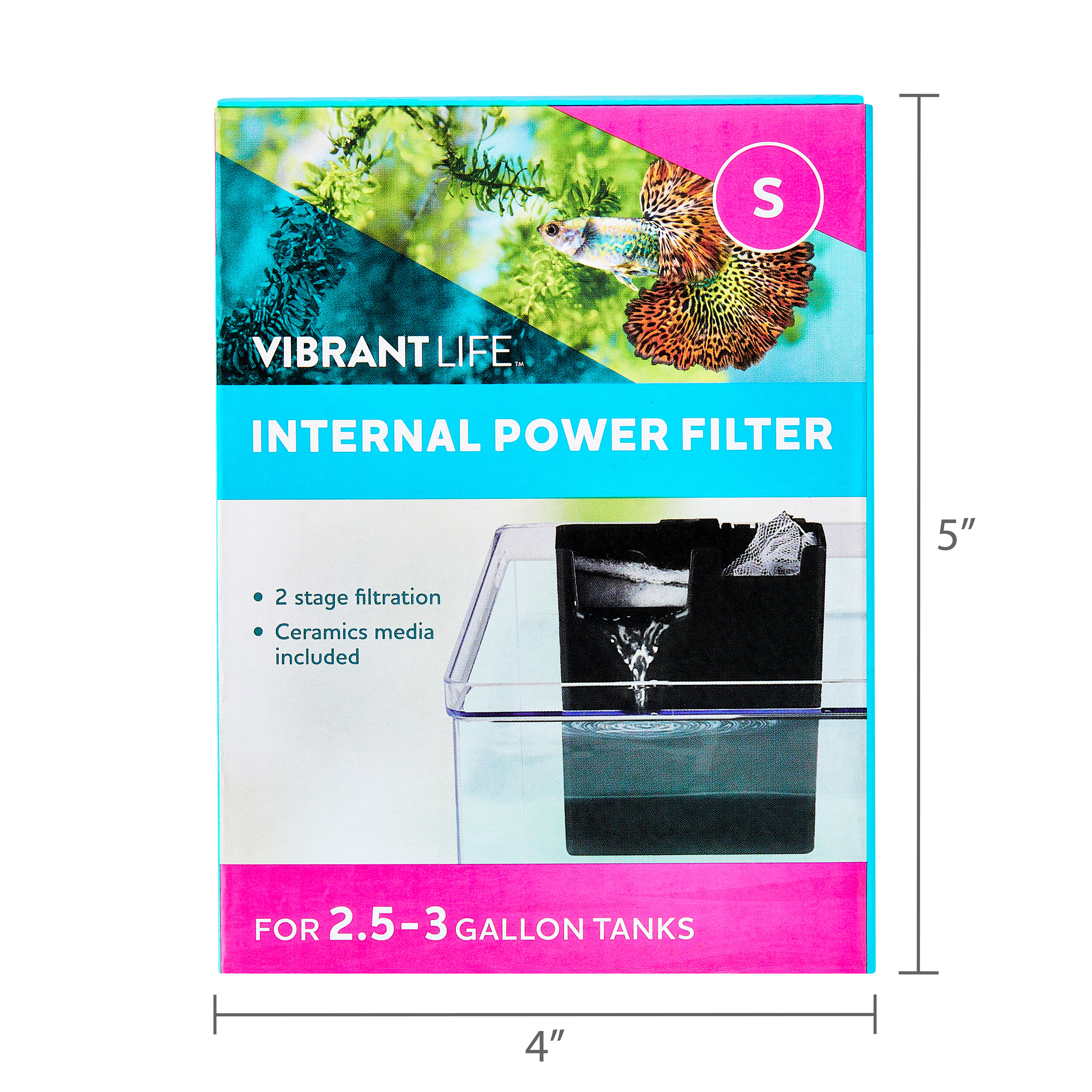 Vibrant Life Internal Power Filter for 2.5-3 Gallon Tanks photo 6