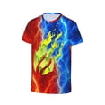 thumbnail image 4 of Prestonplayz Boys Girls T Shirt Kids Short Sleeve Crewneck 3d Printed Graphic Shirts For Kids Youth Large, 4 of 7