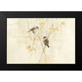 thumbnail image 2 of Tillmon, Avery 24x17 Black Modern Framed Museum Art Print Titled - Winter Birds, 2 of 5