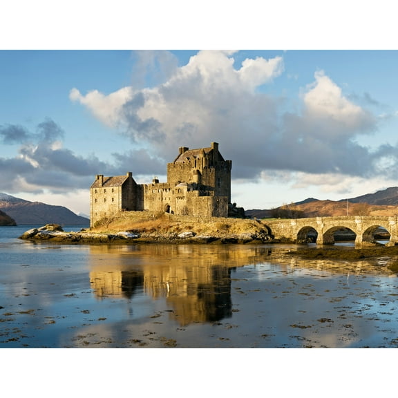 Iliff Eilean Donan Castle Kyle Lochalsh Scotland Photo Extra Large XL Wall Art Poster Print