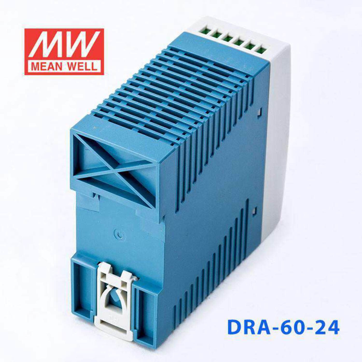 Mean Well DRA-60-24 Single Output Switching Power Supply 60W 24V - DIN Rail