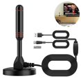 thumbnail image 1 of QUETO Antenne Tv Portable à Gain Élevé Antenne Numérique Intérieur/Extérieur Portable Antenne Tv Tv à Gain Élevé Antenne Numérique Portable Intérieur/Extérieur, 1 of 5
