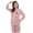 Pink#02, variant on Leesechin Women's Sleepwear Set Loungewear Loose Long Sleeves Shirt + Long Pants Pajamas Two-piece Suit