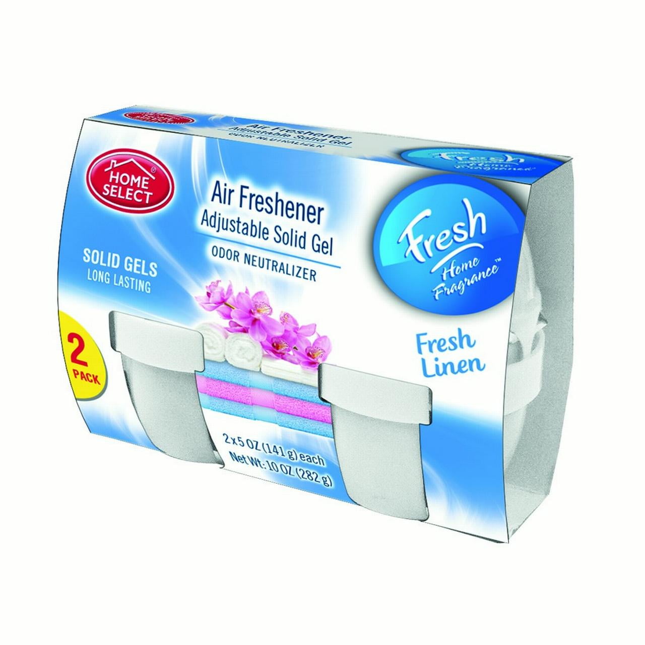Great Scents Adjustable Solid Air Freshener Gel. Odor Eliminator and Remover for Home and Office