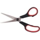 thumbnail image 1 of Tijeras de acero inoxidable, afiladas para ahorrar mano de obra, tijeras para coser, suministros de oficina, 8,5 pulgadas, rojo y negro, 1 of 5
