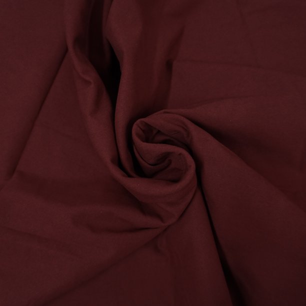 Shason Textile 3 Yards Cut 100 Cotton Solid Quilting Fabric Precut Merlot 1501