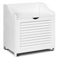 thumbnail image 1 of Gymax Laundry Hamper Cabinet Chest with Removable Cotton Liner Seat, 1 of 10