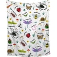 thumbnail image 6 of Bugs Insects Throw Blanket | Bugs Lover Gifts for Boys Girls | Ultra Plush Cozy Beetles Blanket for Travel/Camping/Picnic | Nature Animals Decor Gifts | 50"x60"-Teens/Travel Size, 6 of 6